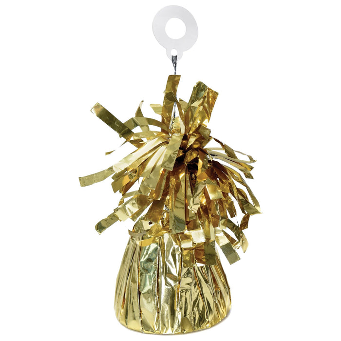 Fringed Foil Balloon Weight | 1 ct