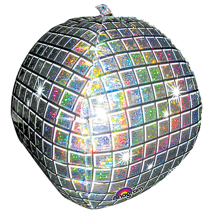 Air-Filled Disco Ball Balloon, 15" | 1ct