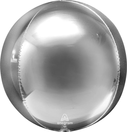 Orbz Balloon, 21" - Silver