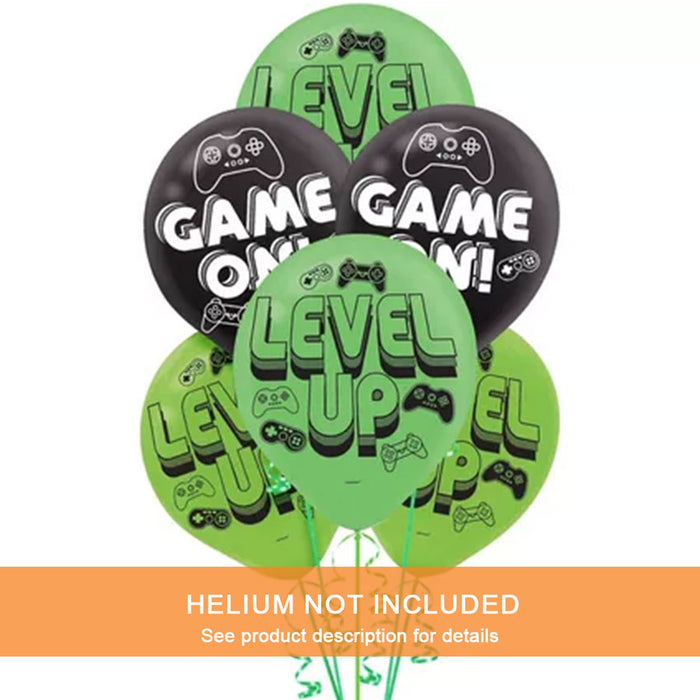 12" Level Up Latex Balloon Pack | 6 ct