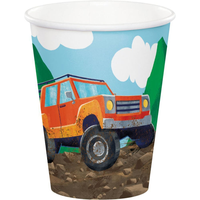 Outdoor Adventure Paper Cups 9oz | 8ct