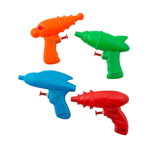 Four colors of the Space Squirt Guns.