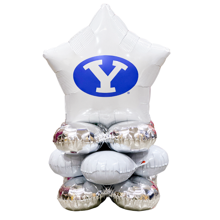 BYU Stretch Y Air-Filled Mini Balloon Bouquet | 1 ct