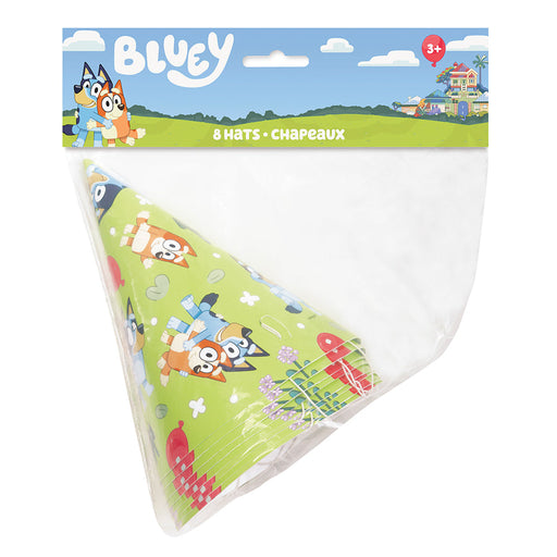 Bluey Party Hats | 8ct