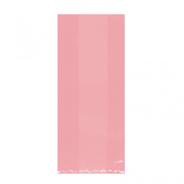 New Pink Cellophane Bag, Small | 25 ct