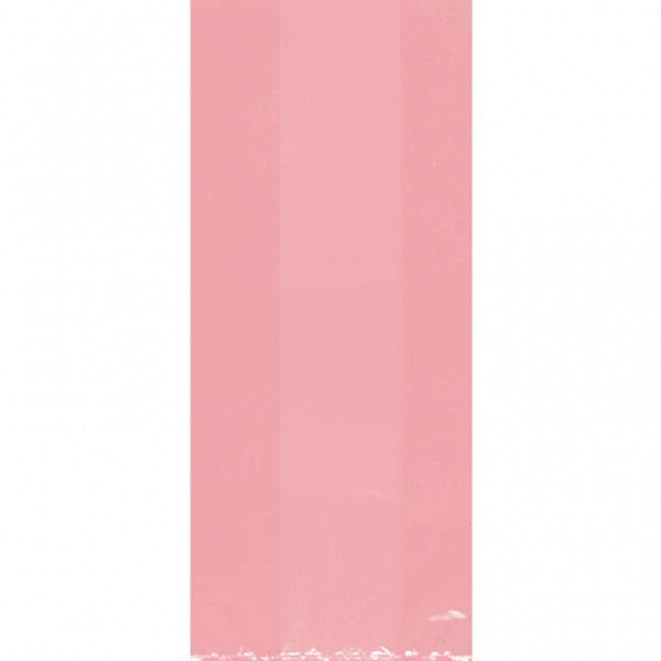 New Pink Cellophane Bag, Large | 25 ct