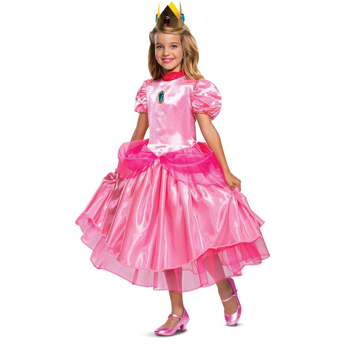 Super Mario Princess Peach Childs Costume | 1 ct