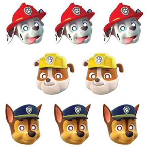 Paw Patrol Masks | 8 ct