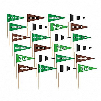 Football Flag Picks | 36 ct