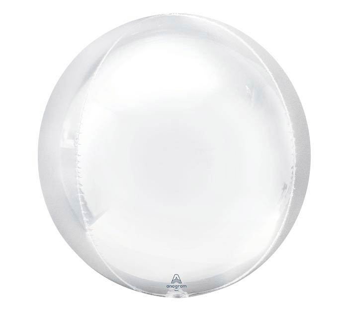 White Circle Orbz 16" | 1 ct