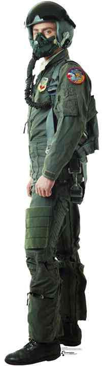 Fighter Jet Pilot Lifesize Standup