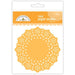 Tangerine Mini Doilies 3'' | 75 ct