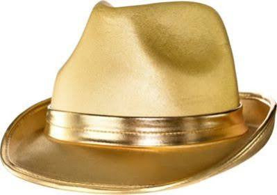 Gold Fedora | Adult