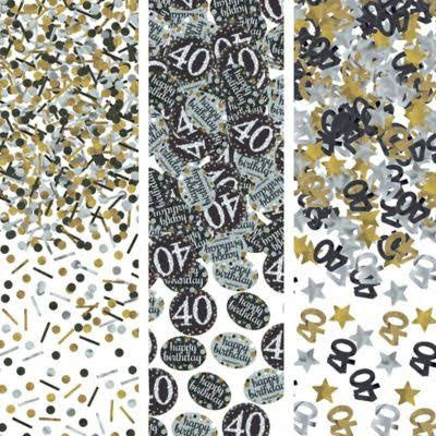 Sparkling Celebration 40th Birthday Confetti, 1.2 oz. | 1 ct