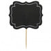 Black Chalkboard Picks | 24 ct