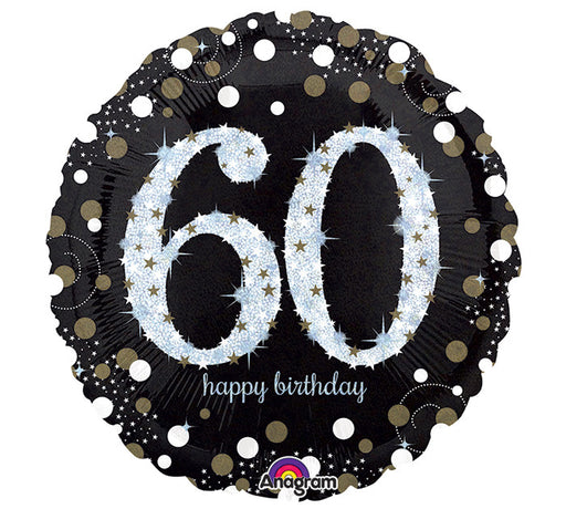 Sparkling 60 Mylar Balloon, 18'' | 1 ct