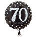 Sparkling 70 Mylar Balloon, 18'' | 1ct