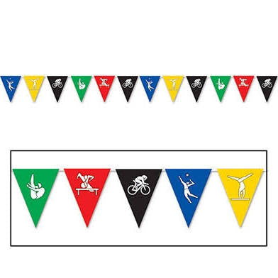 Summer Sports Pennant Banner | 1 ct