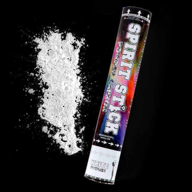 12" Spirit Stick Powder Cannon White | 1ct