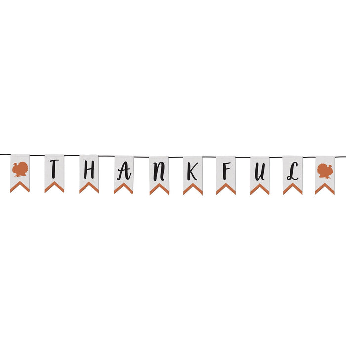 Thankful Canvas Banner 9' | 1 ct