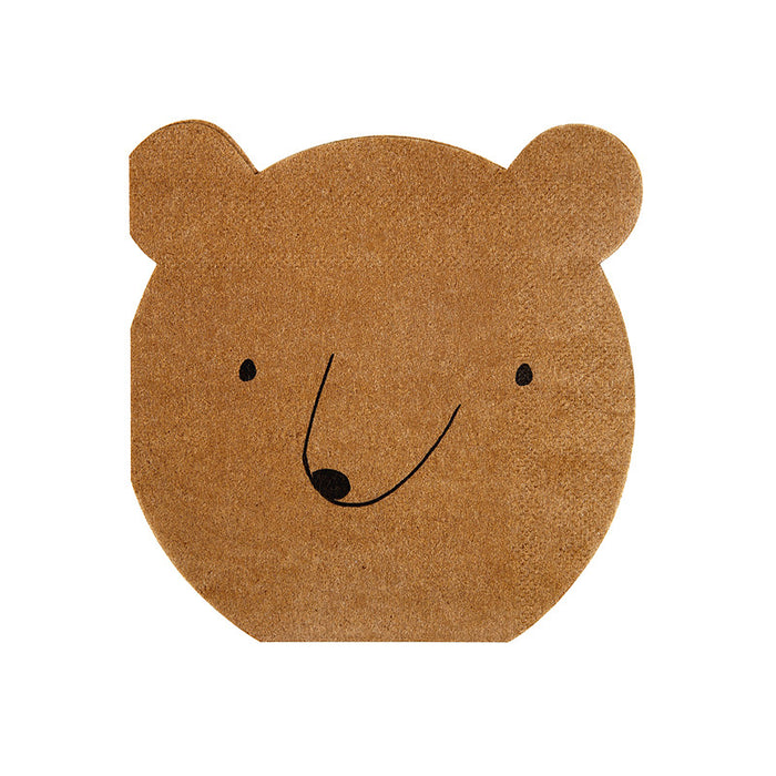 Let's Explore Bear Beverage Napkins | 20 ct