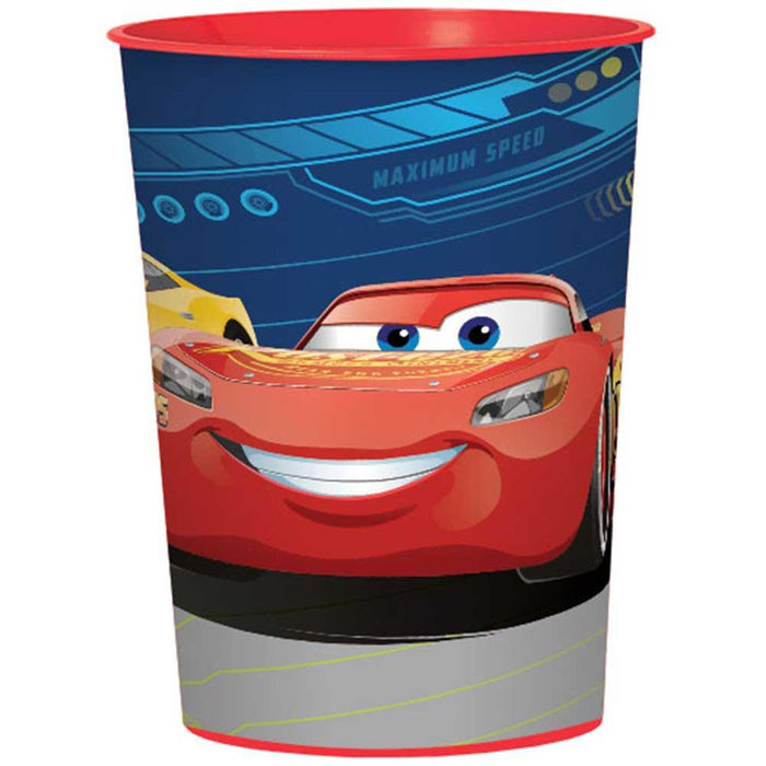 Cars 3 Plastic Favor Cup, 16 oz. | 1 ct