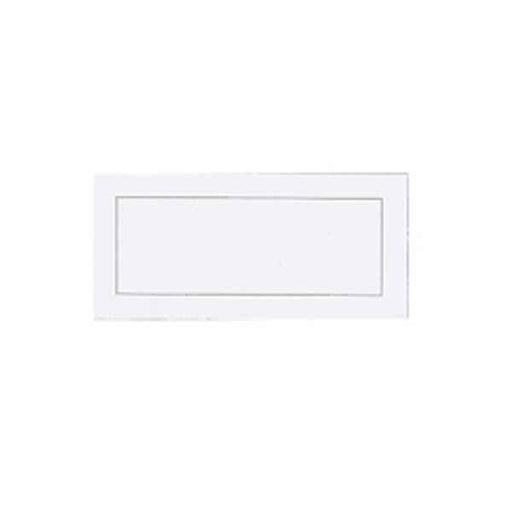 Pearl Border White Place Cards | 50ct