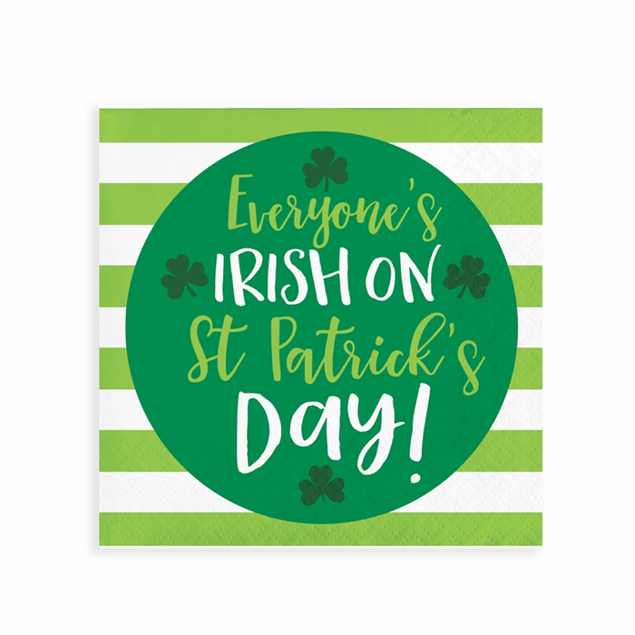 Everyone's Irish Beverage Napkins | 16ct