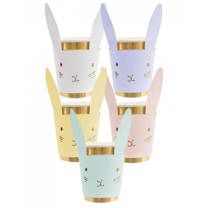 Pastel Bunny Cups 9oz. | 8 ct