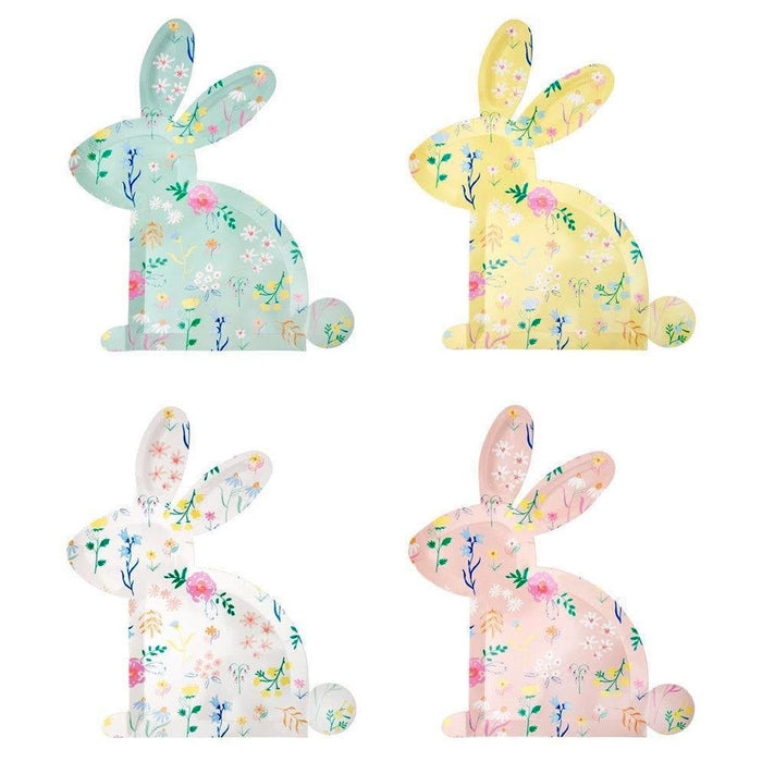 Wildlflower Bunny  Plates 10" | 12 ct