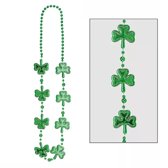 Shamrock Bead Necklace | 1ct