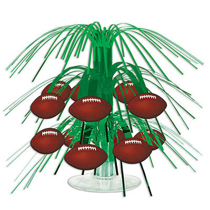 Football Mini Cascade Centerpiece 7.5in