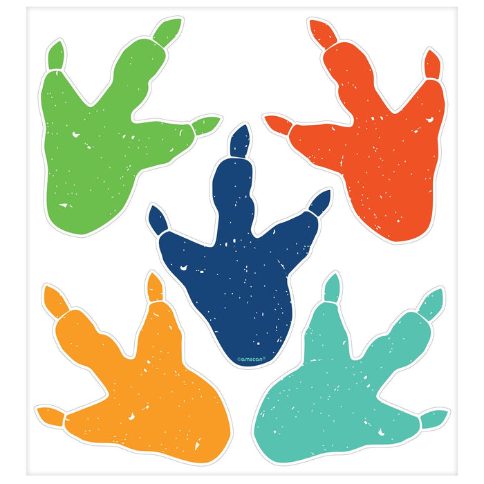 Dino-Mite Vinyl Footprints | 10 pcs