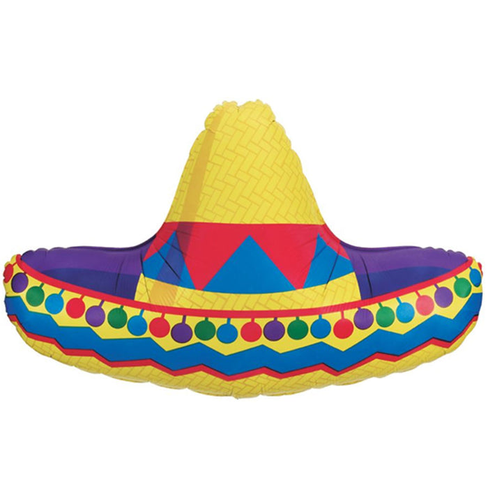 Sombrero Supershape Balloon 34" | 1ct