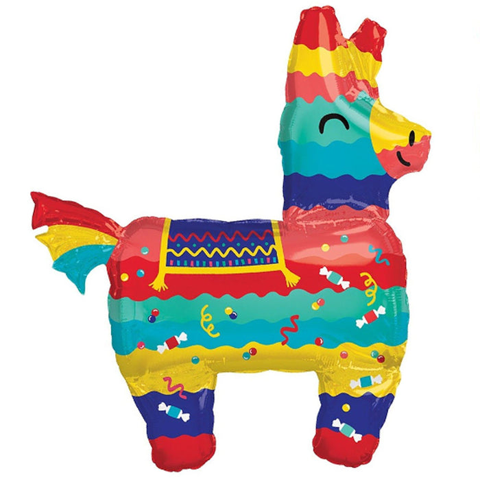 Fiesta Piñata Supershape Balloon 33" | 1ct