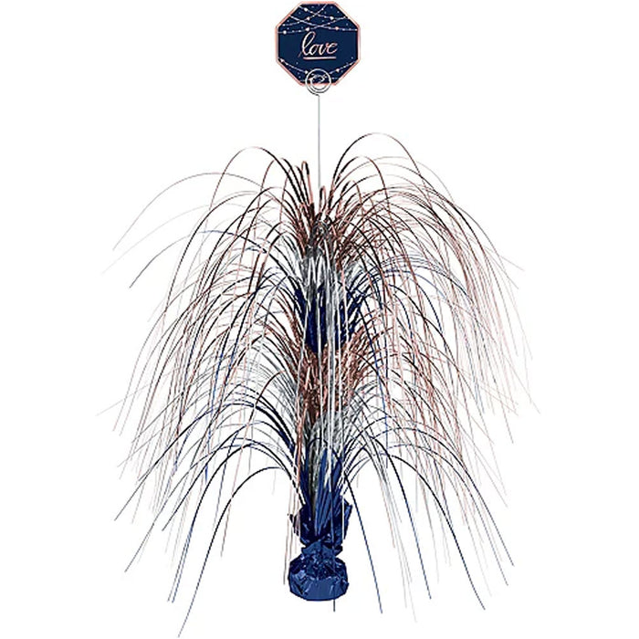 Navy Love Spray Centerpiece  | 1 ct.