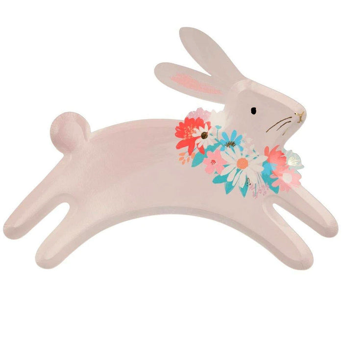 Spring Bunny Plates 9" | 8 ct