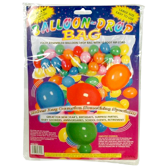 Balloon Drop Bag