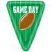 Game Day Pizza Shaped Football Plates 10in 8ct