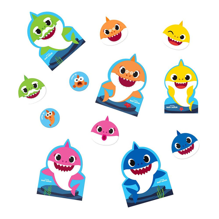 Baby Shark Cutout Decorations | 12pcs