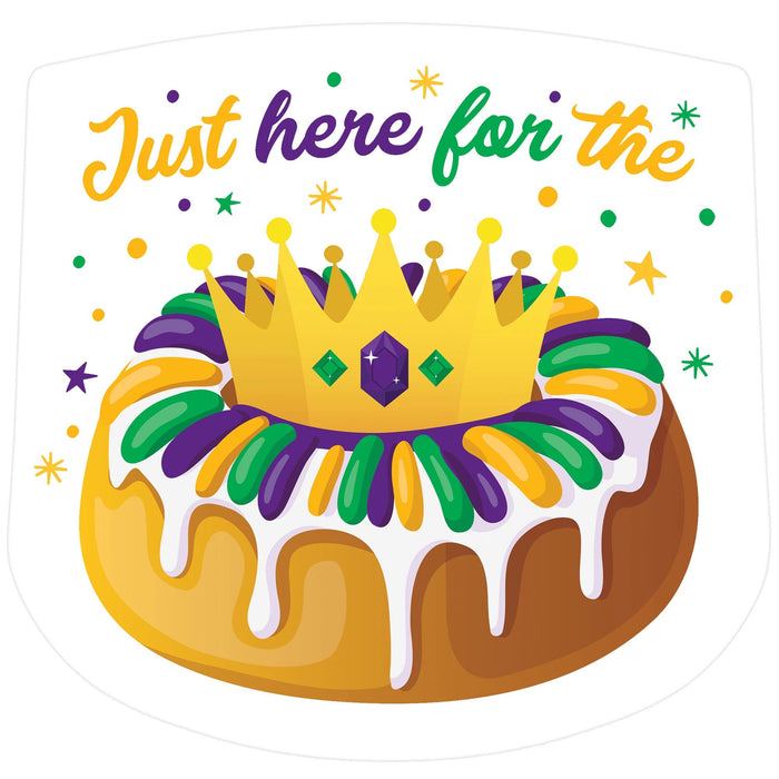 Mardi Gras King Cake Cutout | 1ct