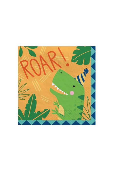 Dino-Mite Luncheon Napkins | 16 ct