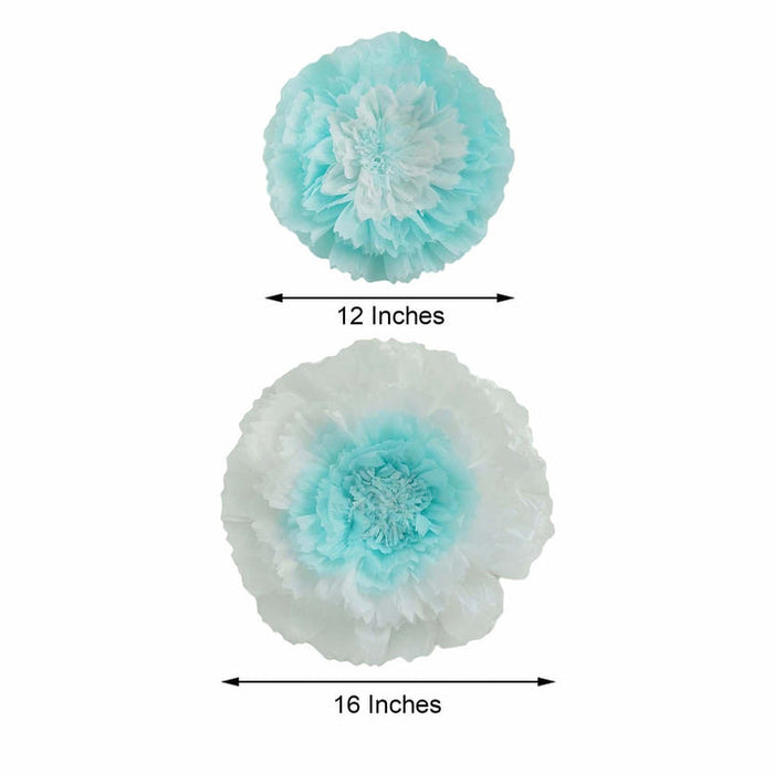 Starburst Tissue Flowers  2pcs | 1ct