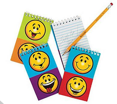 Smiley Face Spiral Notebook |1 ct