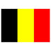 Belgium Flag with Stick | 4" x 6"