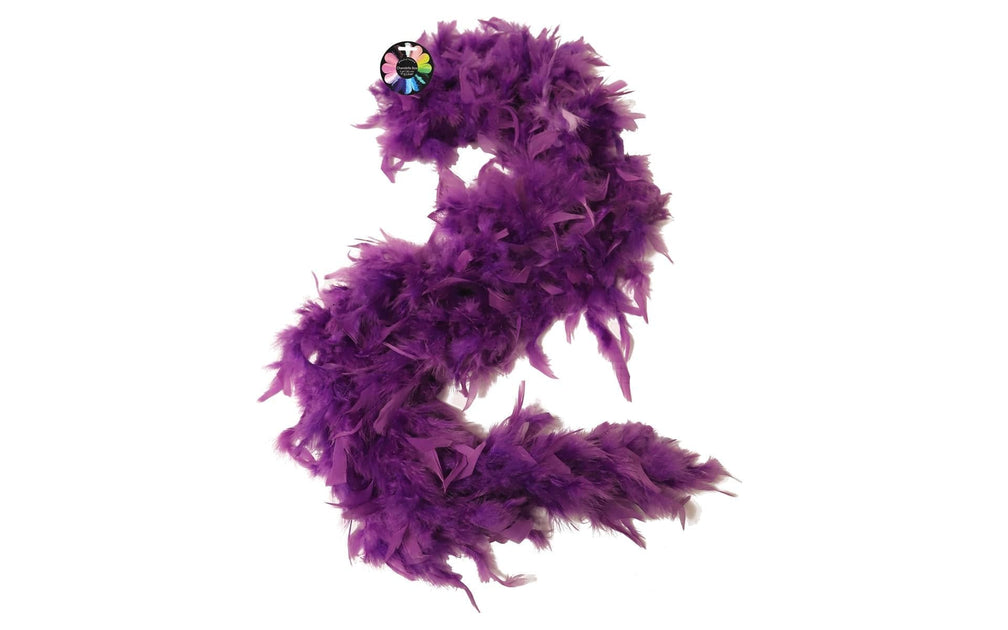 Plum Feather Boa 72" | 1ct