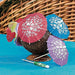 Hibiscus Print Parasol Picks | 144ct