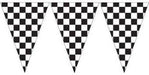 Checkered Flag Banner, 20' | 1 ct