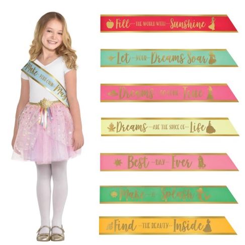 Princess Birthday Sash Set | 8ct