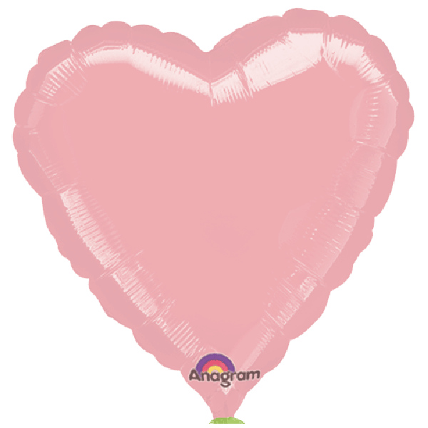 Pastel Pink Heart 18" Mylar Balloon | 1ct.